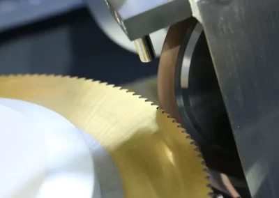 Affilatura e costruzione della dentatura. Forma del dente precisa ed elevata qualità della superficie lavorata, tempi di lavorazione ridotti