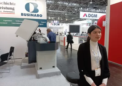 Stand Drupa Macchine affilatrici MVM