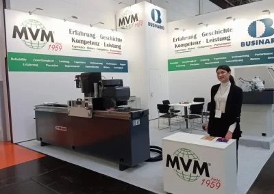 Stand Drupa Macchine affilatrici MVM